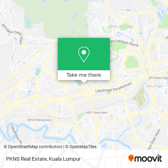 PKNS Real Estate map