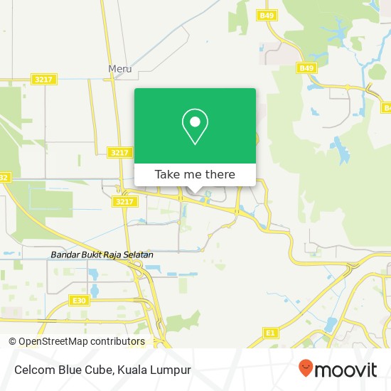 Celcom Blue Cube map