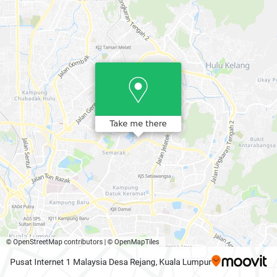 Peta Pusat Internet 1 Malaysia Desa Rejang