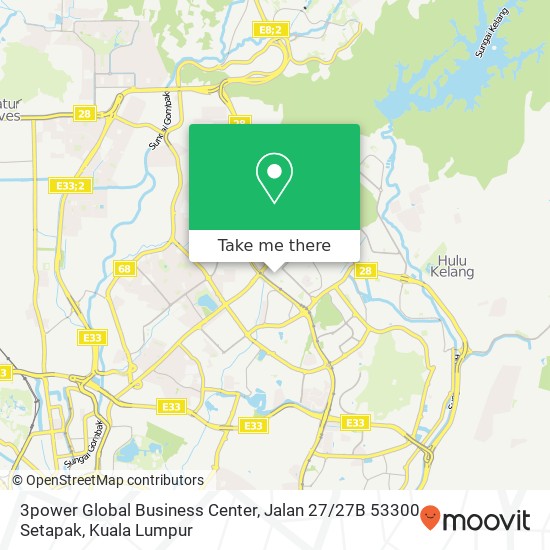 3power Global Business Center, Jalan 27 / 27B 53300 Setapak map