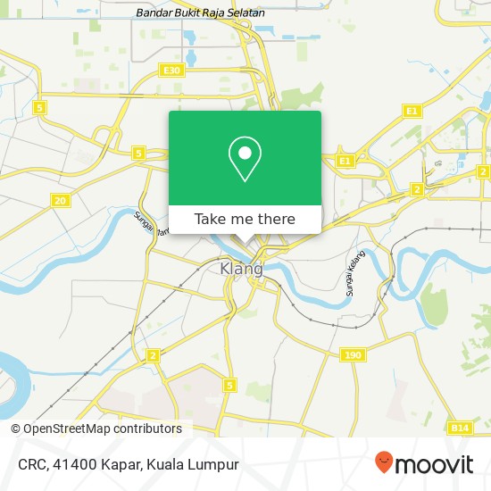CRC, 41400 Kapar map