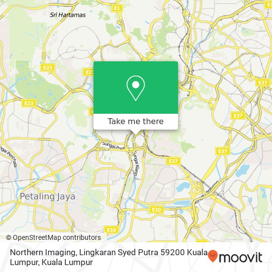 Northern Imaging, Lingkaran Syed Putra 59200 Kuala Lumpur map