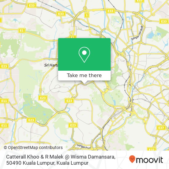 Catterall Khoo & R Malek @ Wisma Damansara, 50490 Kuala Lumpur map