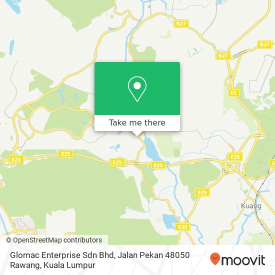 Glomac Enterprise Sdn Bhd, Jalan Pekan 48050 Rawang map