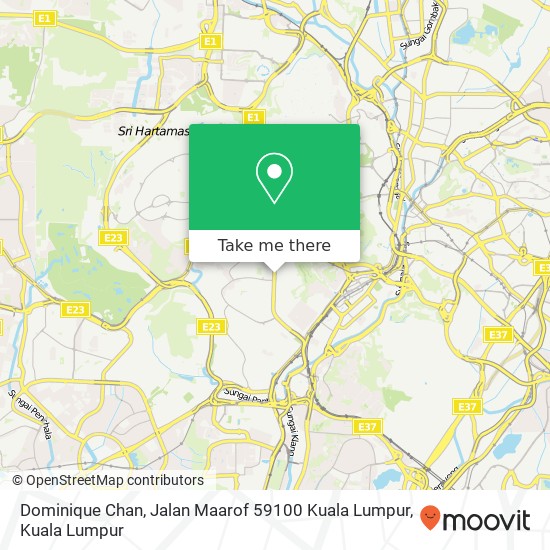 Dominique Chan, Jalan Maarof 59100 Kuala Lumpur map
