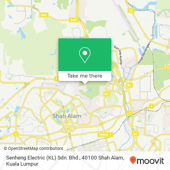 Peta Senheng Electric (KL) Sdn. Bhd., 40100 Shah Alam