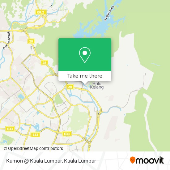 Kumon @ Kuala Lumpur map