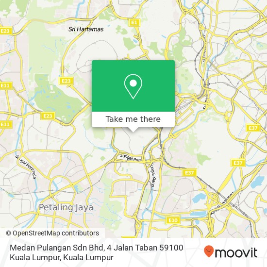 Peta Medan Pulangan Sdn Bhd, 4 Jalan Taban 59100 Kuala Lumpur