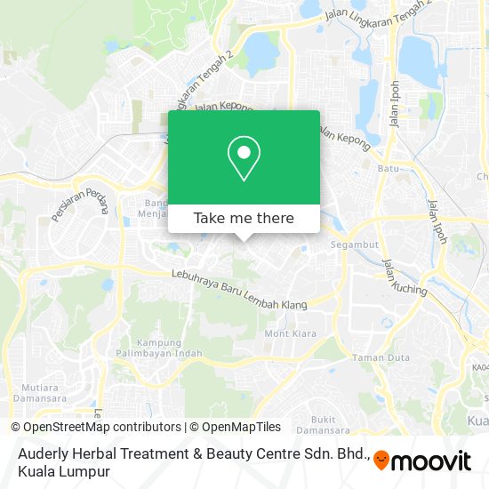 Auderly Herbal Treatment & Beauty Centre Sdn. Bhd. map