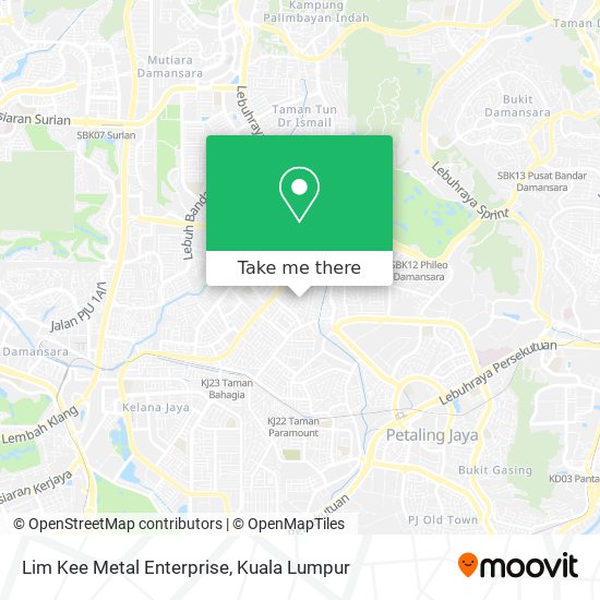 Lim Kee Metal Enterprise map