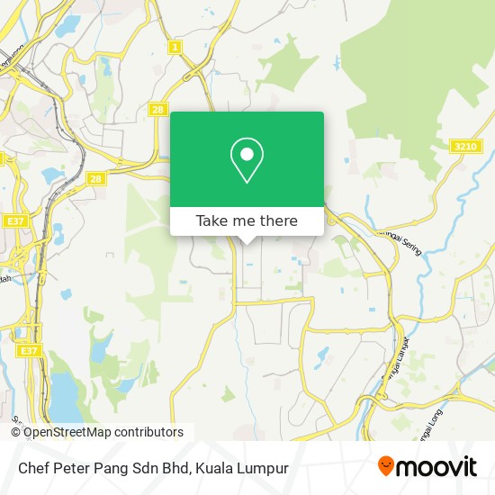 Peta Chef Peter Pang Sdn Bhd