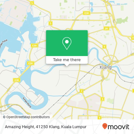 Peta Amazing Height, 41250 Klang