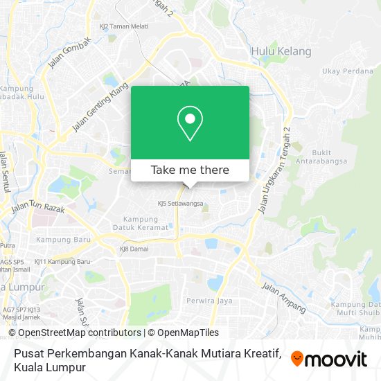 Pusat Perkembangan Kanak-Kanak Mutiara Kreatif map