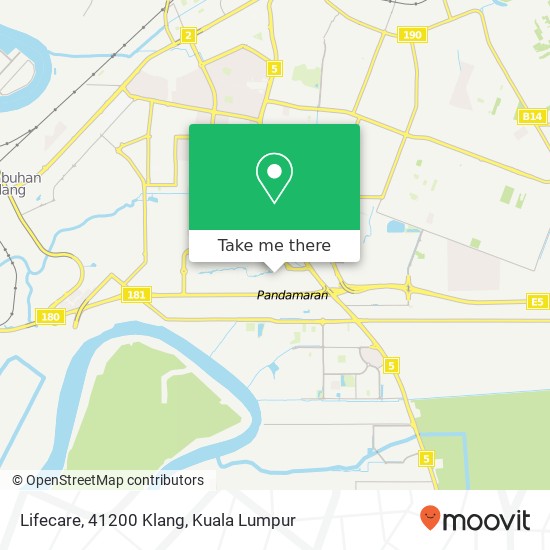 Peta Lifecare, 41200 Klang