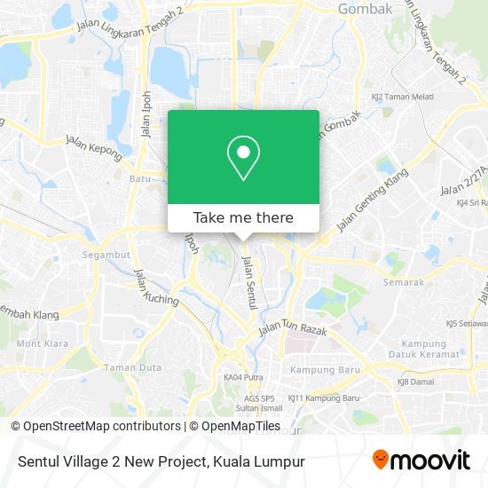 Peta Sentul Village 2 New Project