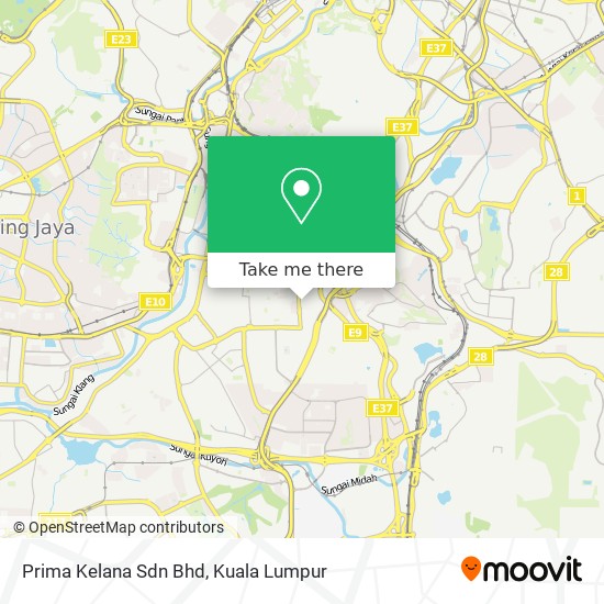 Prima Kelana Sdn Bhd map