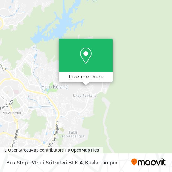 Bus Stop-P / Puri Sri Puteri BLK A map