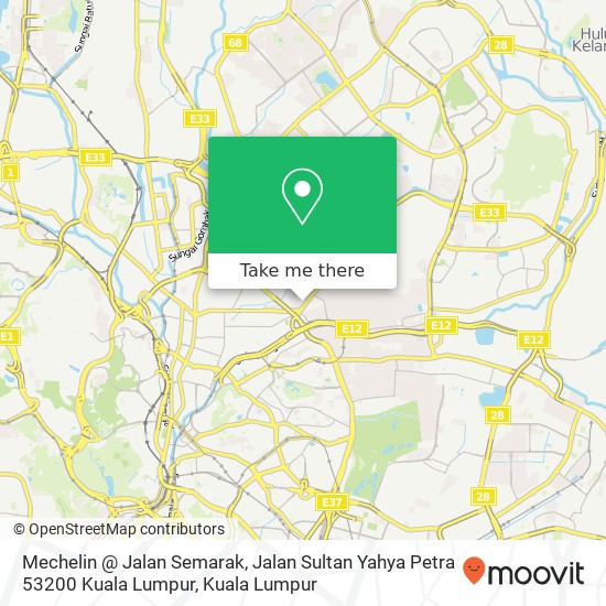 Mechelin @ Jalan Semarak, Jalan Sultan Yahya Petra 53200 Kuala Lumpur map