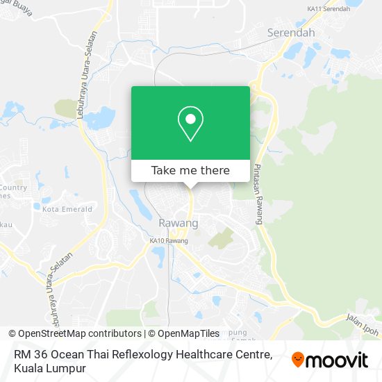 Peta RM 36 Ocean Thai Reflexology Healthcare Centre