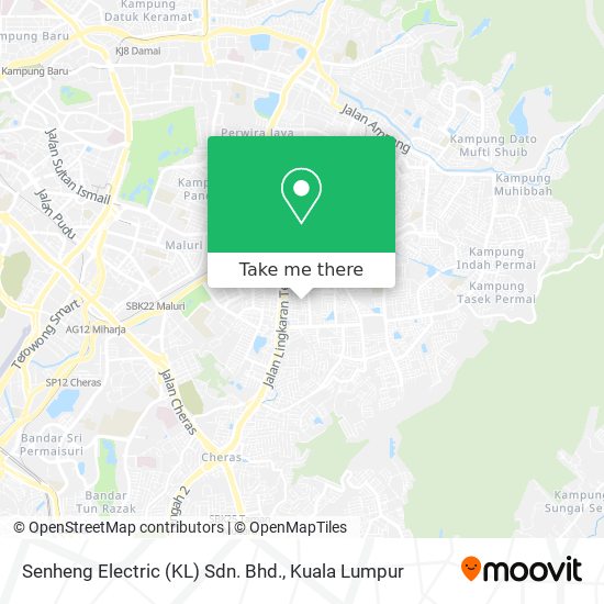 Senheng Electric (KL) Sdn. Bhd. map
