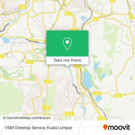 VSM Onestop Service map