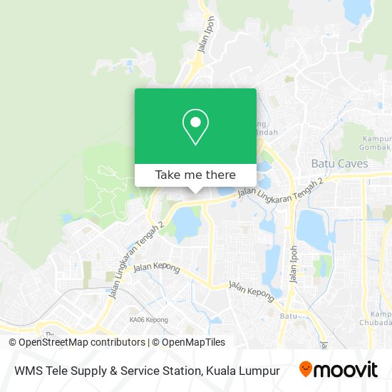 Peta WMS Tele Supply & Service Station