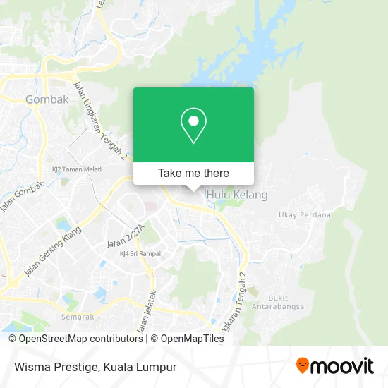 Wisma Prestige map