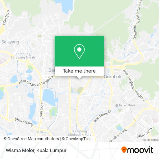 Wisma Melor map