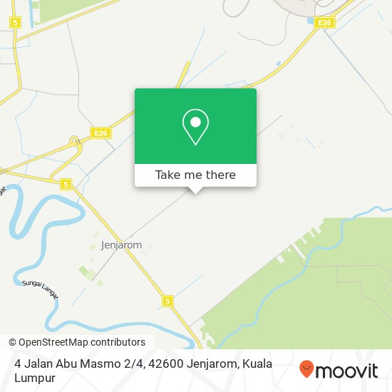 4 Jalan Abu Masmo 2 / 4, 42600 Jenjarom map