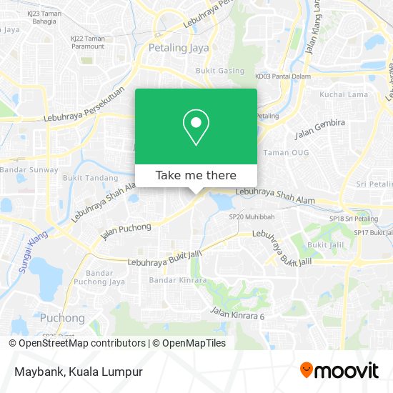 Maybank map