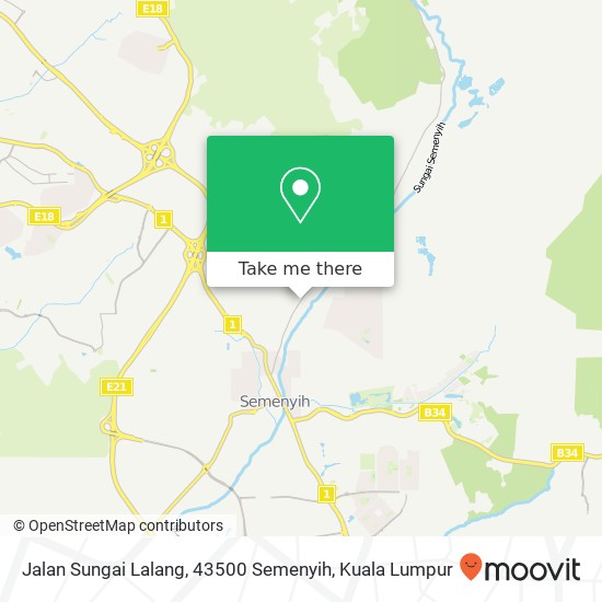 Jalan Sungai Lalang, 43500 Semenyih map