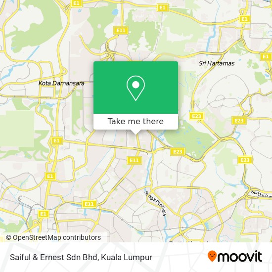 Saiful & Ernest Sdn Bhd map