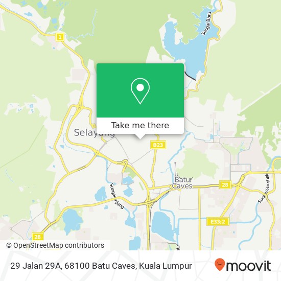 29 Jalan 29A, 68100 Batu Caves map
