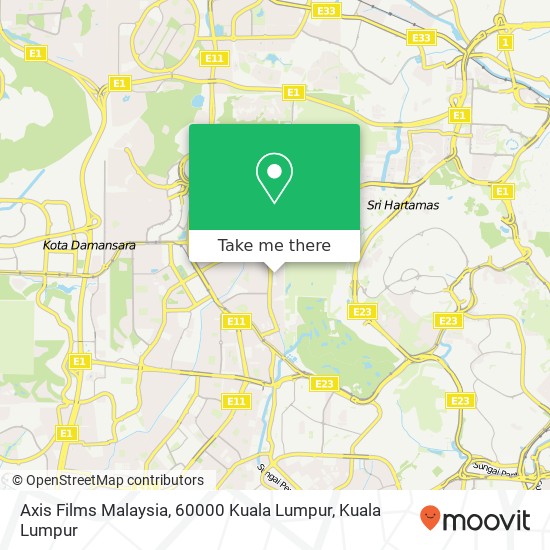 Axis Films Malaysia, 60000 Kuala Lumpur map