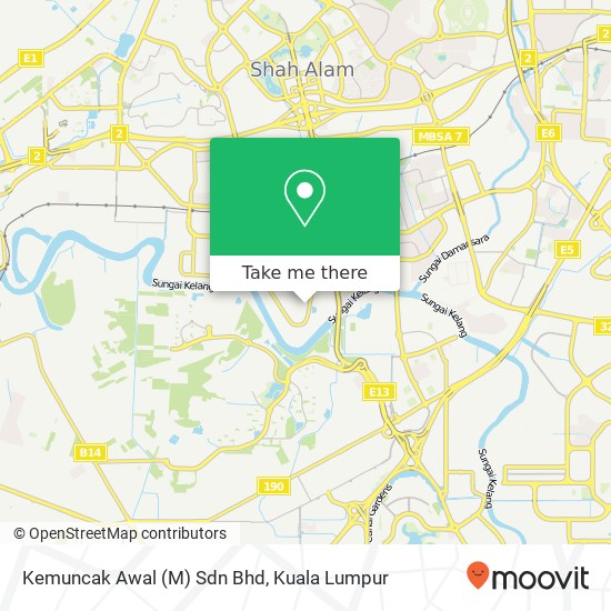 Kemuncak Awal (M) Sdn Bhd map