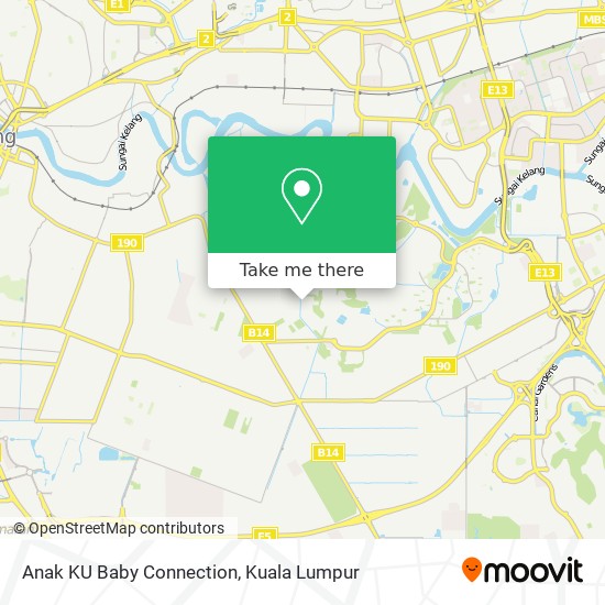 Anak KU Baby Connection map