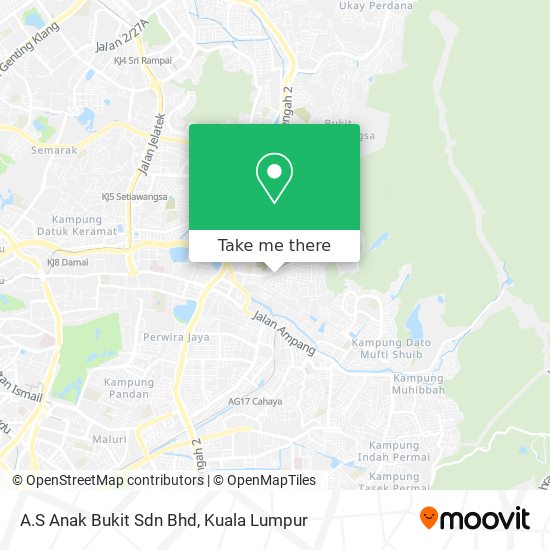 A.S Anak Bukit Sdn Bhd map