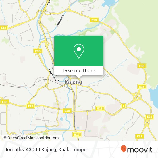 Iomaths, 43000 Kajang map
