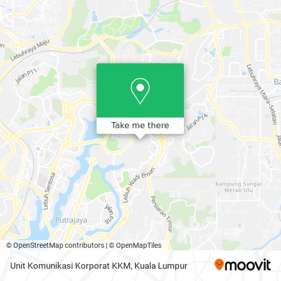 Unit Komunikasi Korporat KKM map