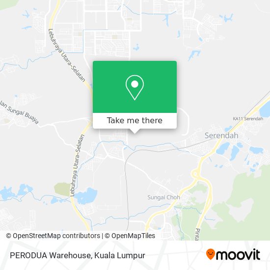 PERODUA Warehouse map