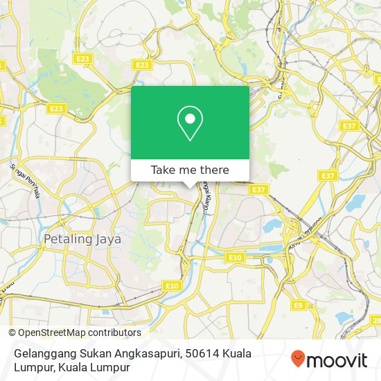 Gelanggang Sukan Angkasapuri, 50614 Kuala Lumpur map