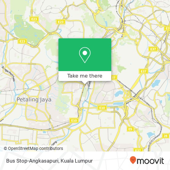 Bus Stop-Angkasapuri map