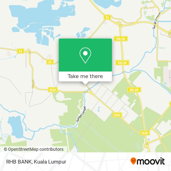 RHB BANK map