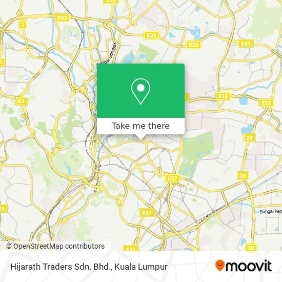Hijarath Traders Sdn. Bhd. map