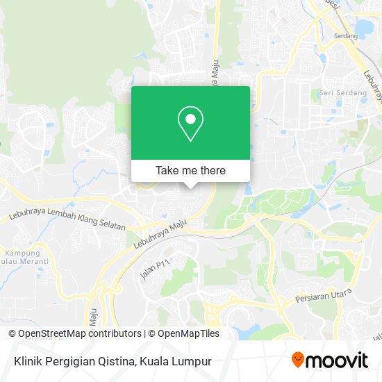 Klinik Pergigian Qistina map