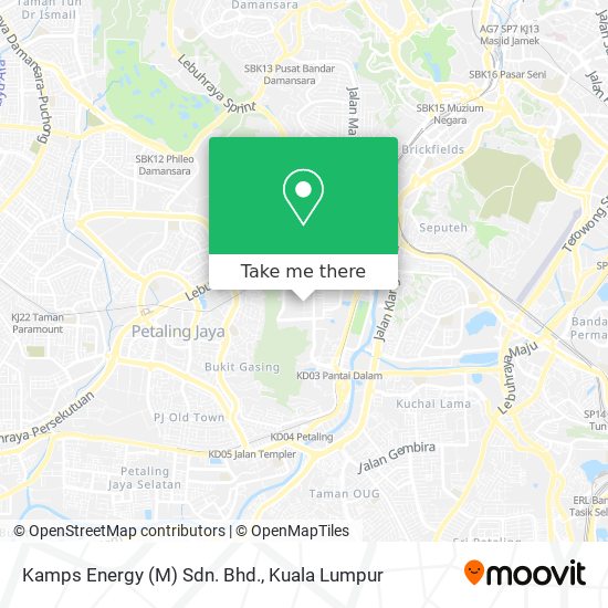 Kamps Energy (M) Sdn. Bhd. map