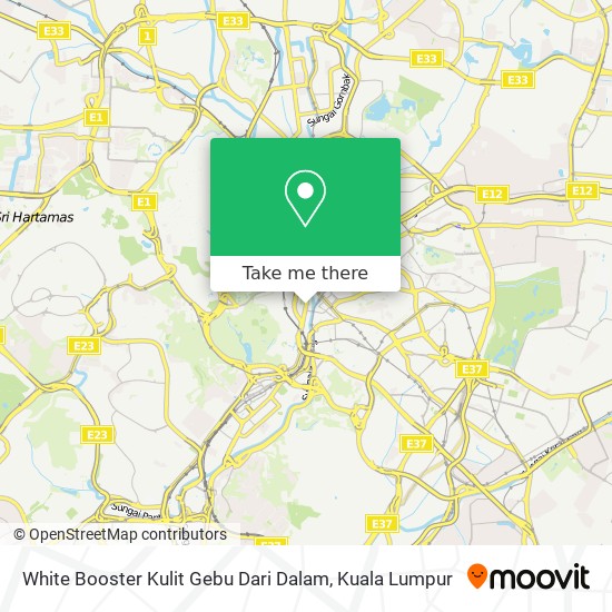 White Booster Kulit Gebu Dari Dalam map