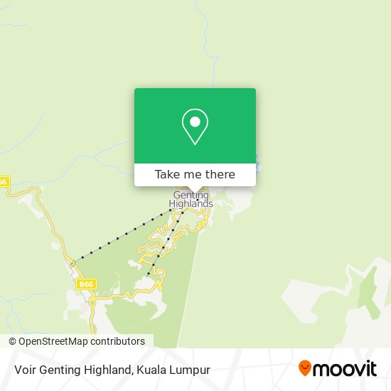 Voir Genting Highland map