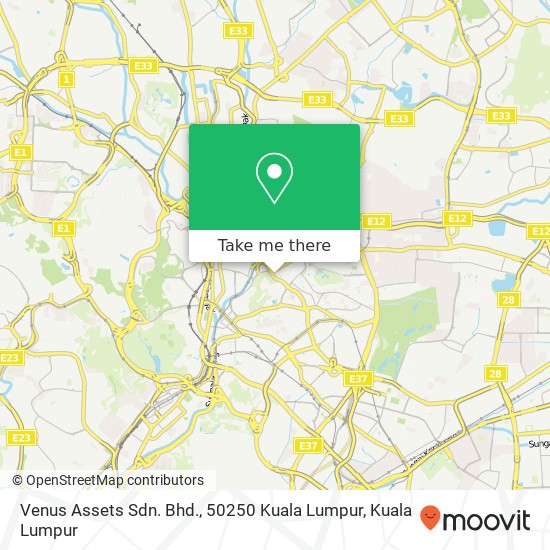 Venus Assets Sdn. Bhd., 50250 Kuala Lumpur map