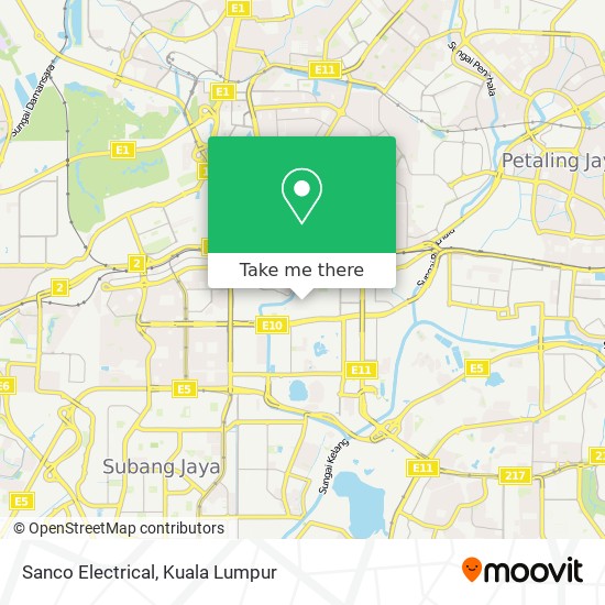 Sanco Electrical map